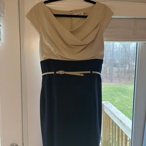 Calvin Klein Colorblock Dress